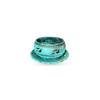 Sea Green Ceramic Bowl+Plate