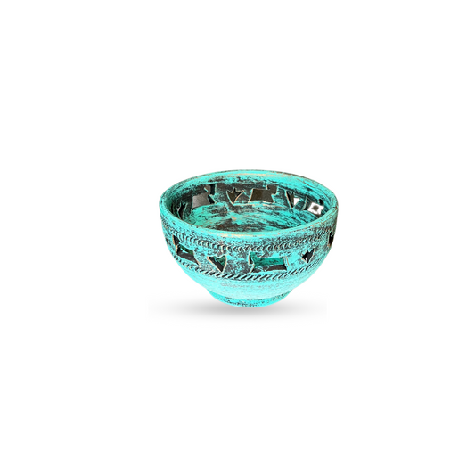 Sea Green Ceramic Serving Bowl