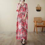 Bohemian Ethnic Summer Dress – Vintage Loose Streetwear-HighTouch