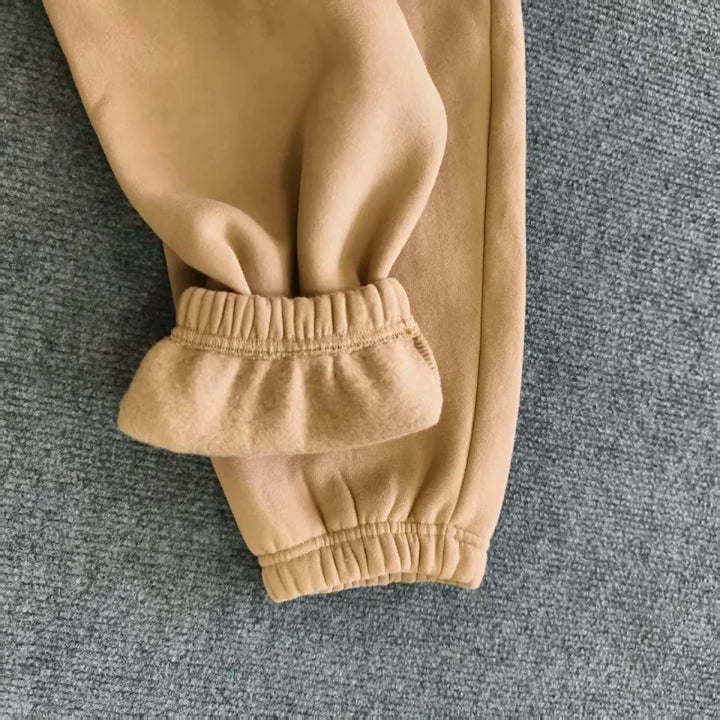 Women Wide Leg Sweatpants Cozy Loose Lounge Pants-HighTouch