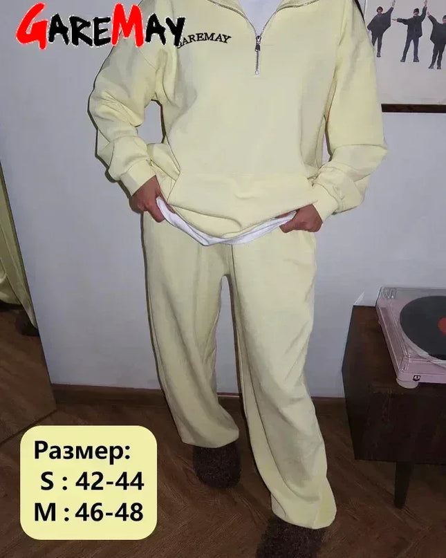 Women’s Cotton Oversize Tracksuit Set