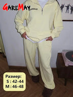 Women’s Cotton Oversize Tracksuit Set-HighTouch