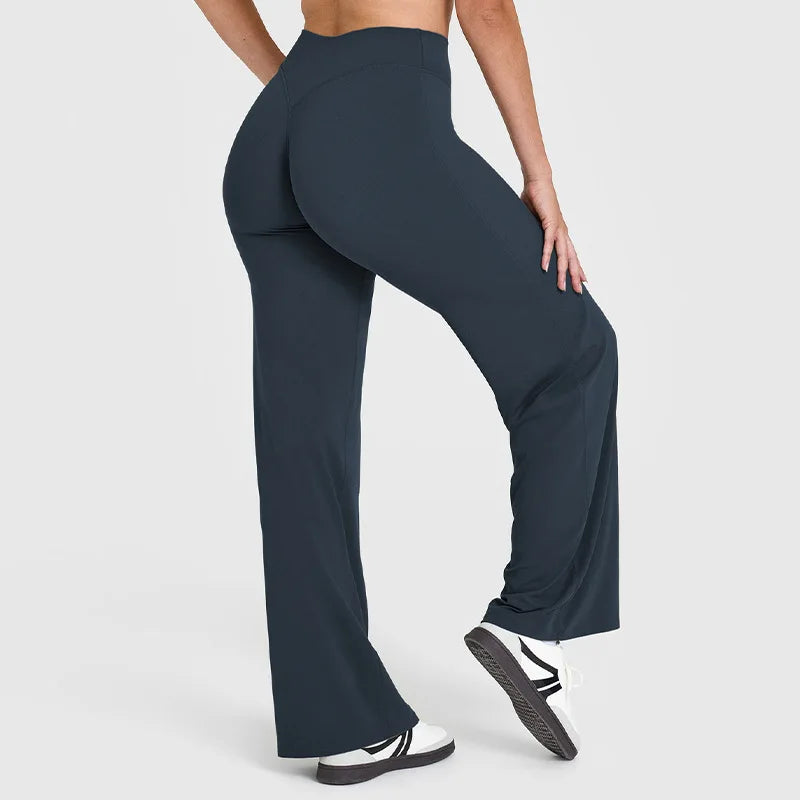 Ultra-Soft Butter Straight-Leg Yoga Pants Women-HighTouch