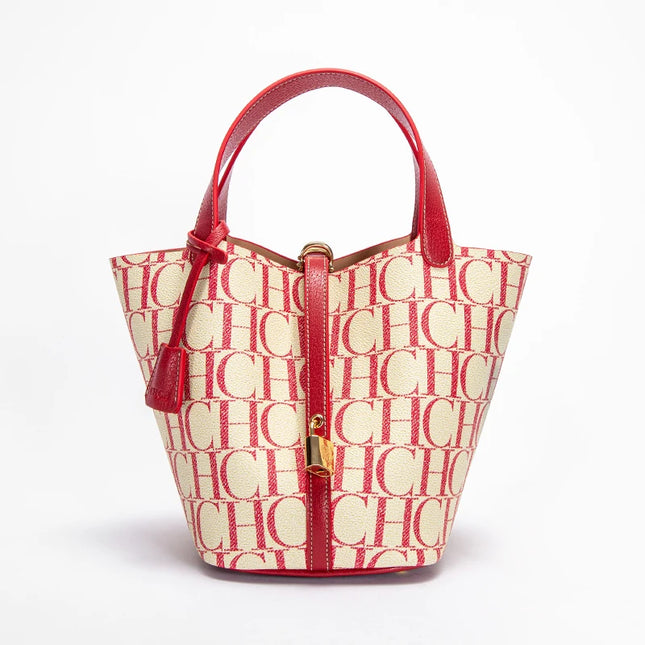 Luxury PVC Jacquard Shoulder Bag Women