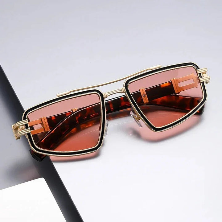 Men's Retro Square Sunglasses – Lightweight Style