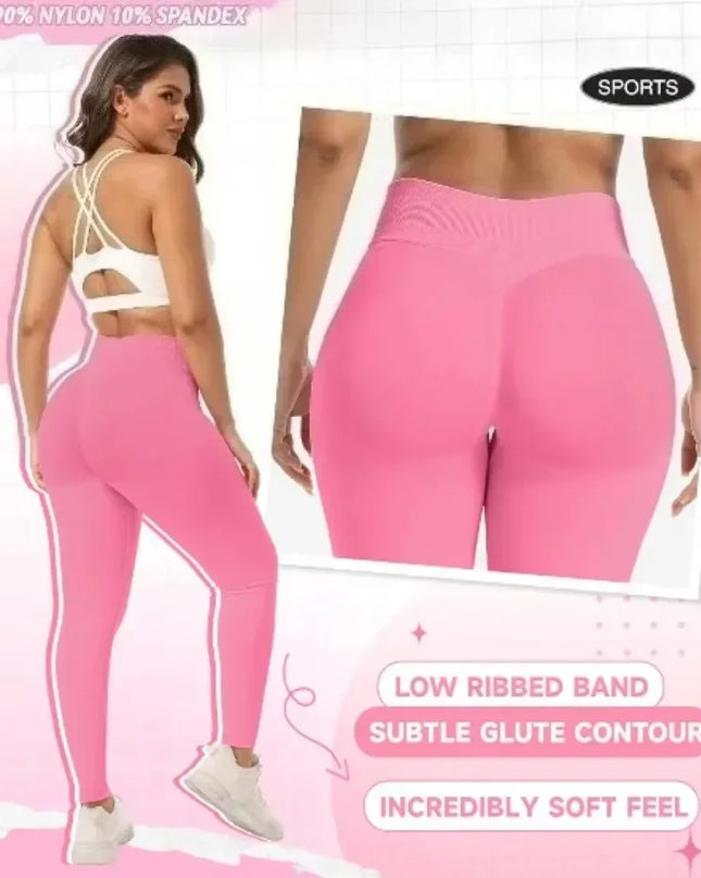 Women’s High-Waisted Seamless Hip-Lifting Yoga Leggings – Summer Fast-Dry Fit