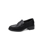 Leopard Leather Loafers-HighTouch