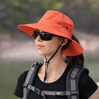 Xinbaoguan Foldable Ponytail Sun Hat – Breathable 100% Polyester UV Protection-HighTouch