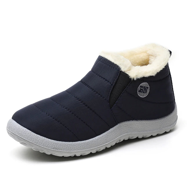 Waterproof Low‑Top Hiking Shoes for Women – Non‑Slip Warm Snow Boots