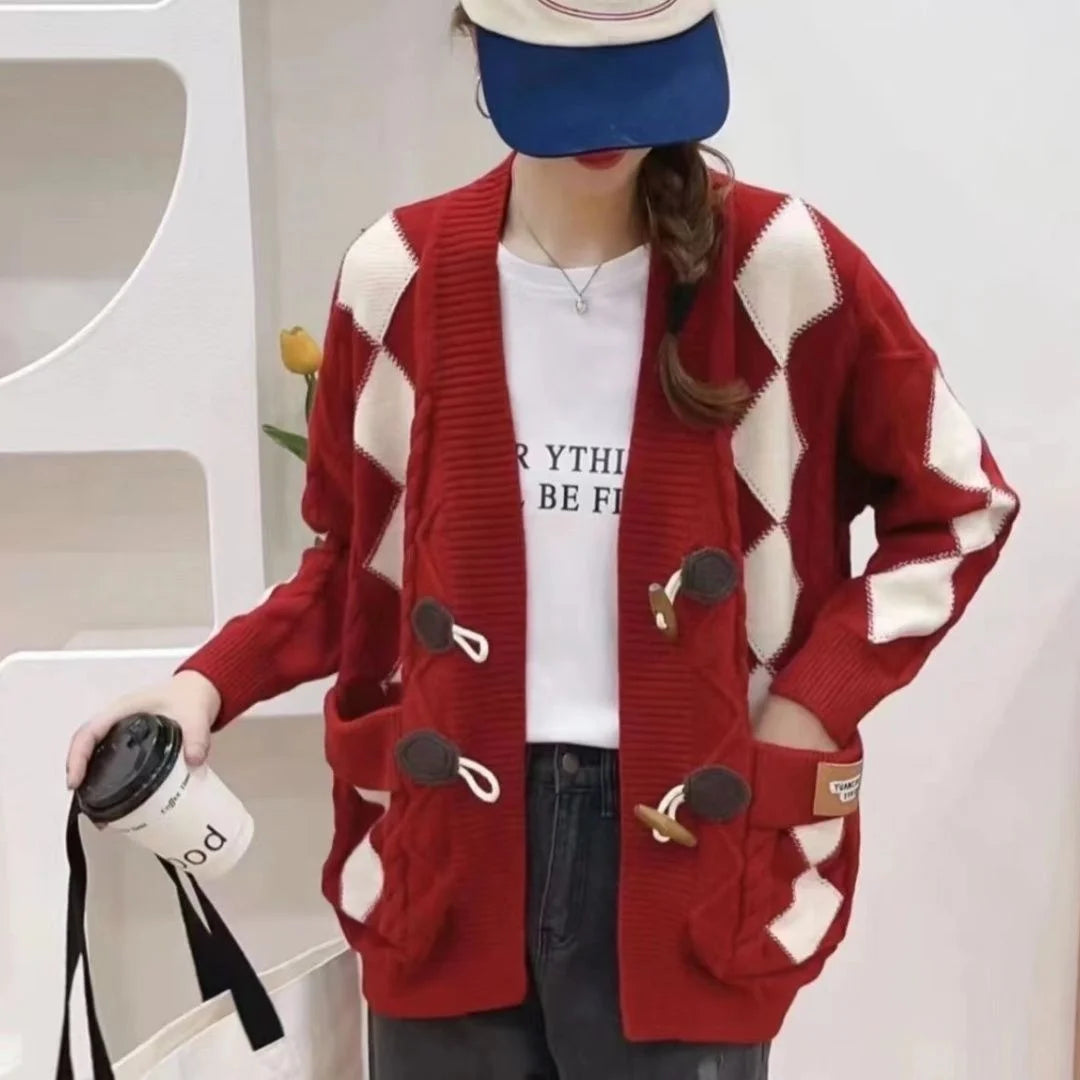 Women’s Knitted Open Cardigan Coat