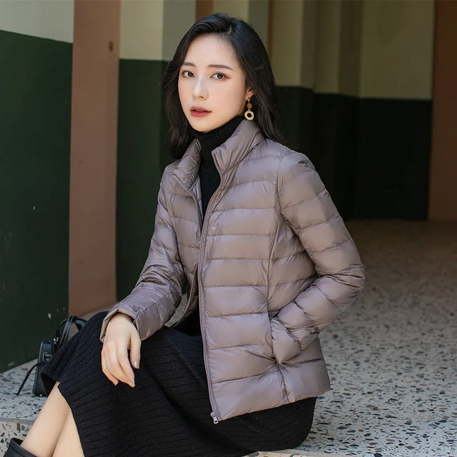 Women's Ultra-Lightweight Packable Puffer Jacket