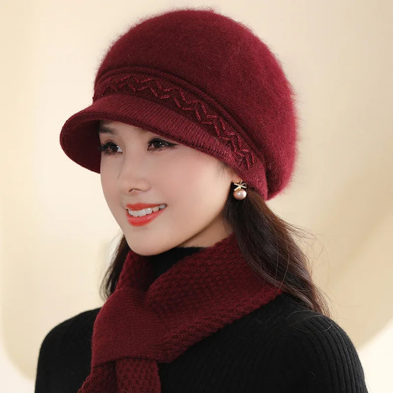 Double-Layer Winter Baseball Beanie