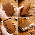 Slim Leather Bifold Wallet-HighTouch