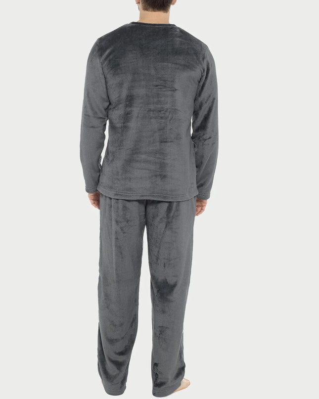 Winter Flannel Men's Pajama Set