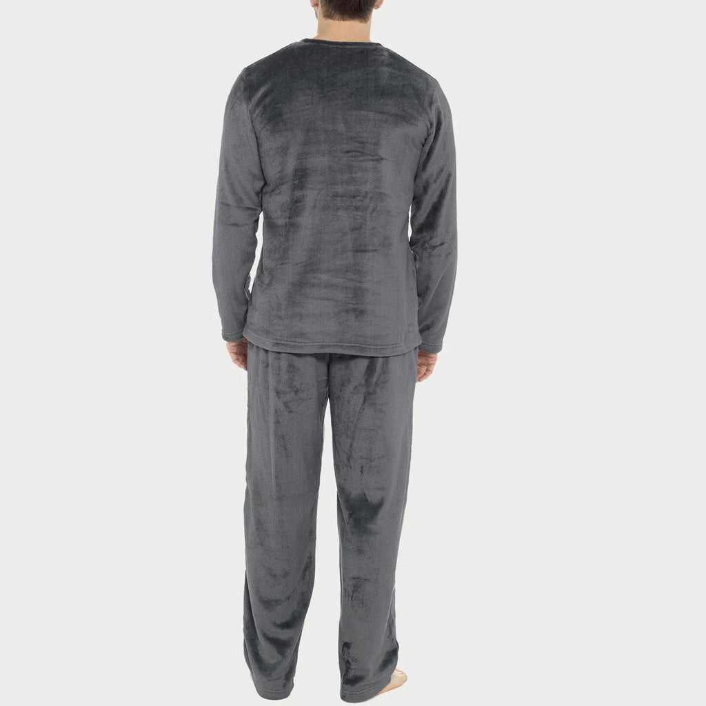 Winter flanellen herenpyjama set