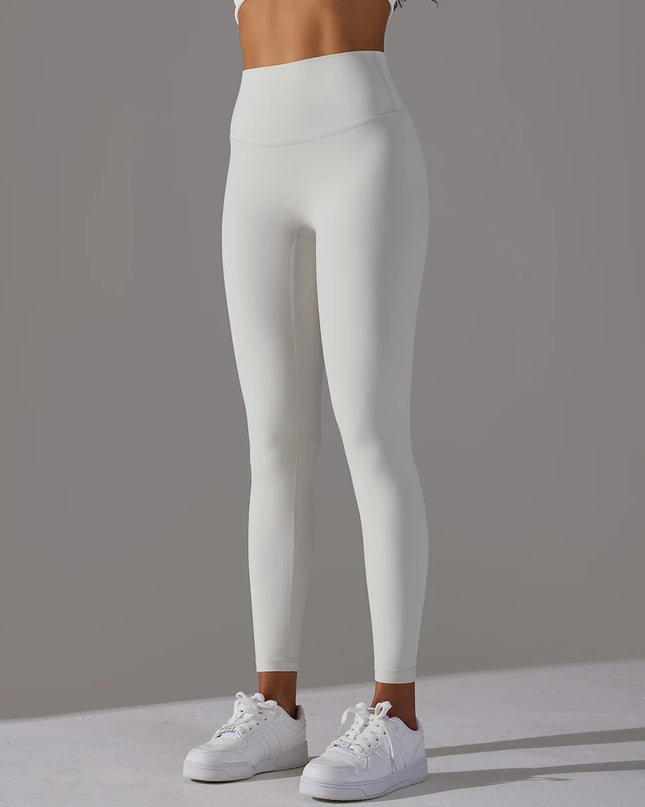 High-Wais Leggings – Buttery-Soft, Sweat-Wicking, with Hidden Pocket