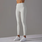 High-Wais Leggings – Buttery-Soft, Sweat-Wicking, with Hidden Pocket-HighTouch