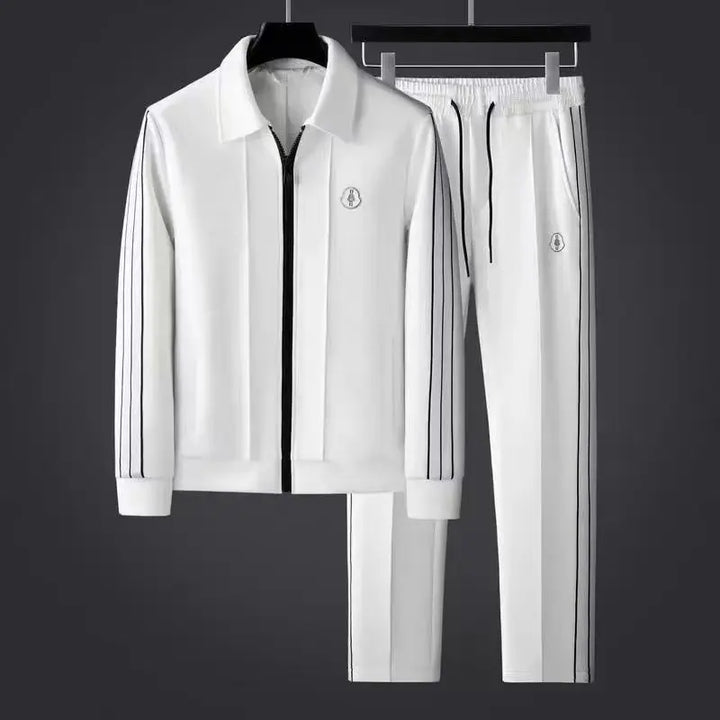 Men’s 2-Piece Tracksuit Set – Full Zip Jacket & Joggers-HighTouch