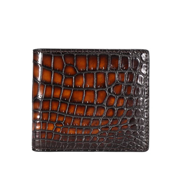 American Crocodile Leather Wallet UK