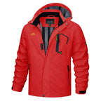 Men's Lightweight Mesh-Lined Waterproof Windbreaker Jacket-HighTouch