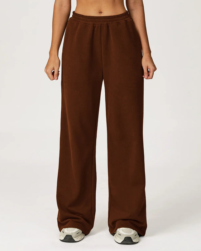 High-Waisted Wide-Leg Yoga & Gym Flared Trousers for Women