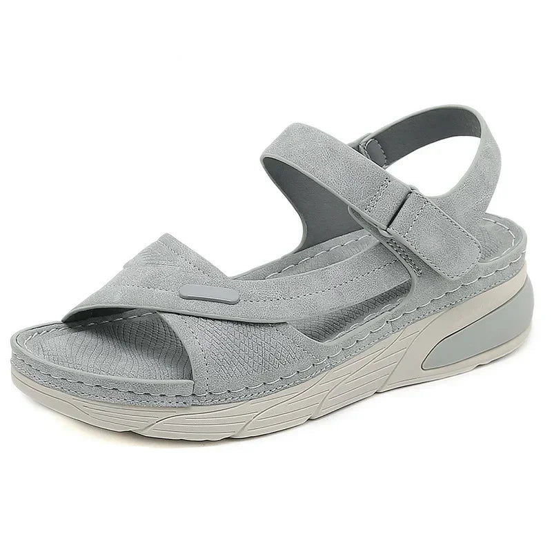 Slip-On Wedge Comfort Sandals Women-HighTouch