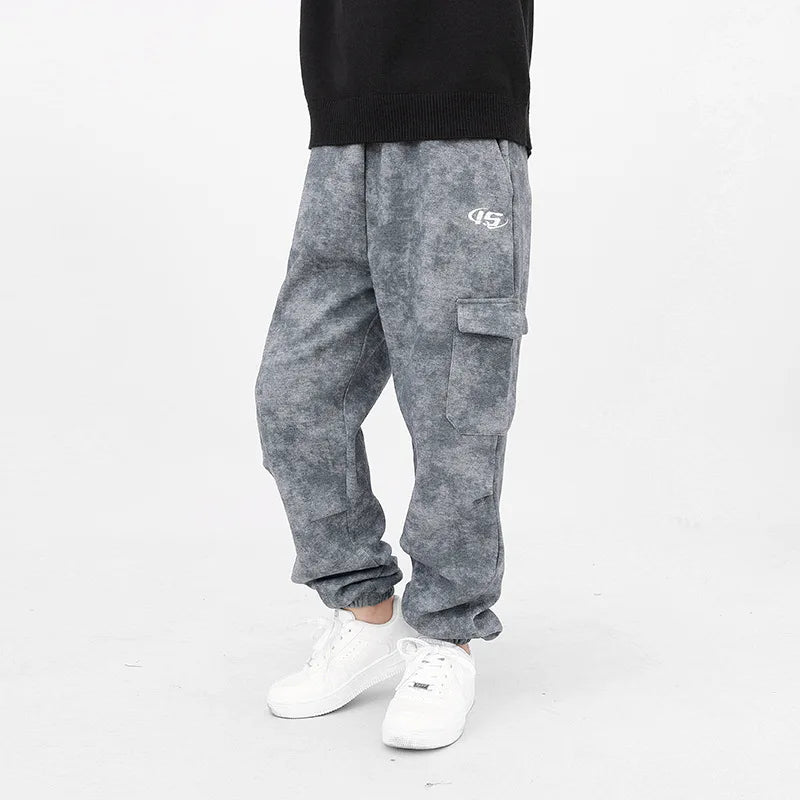 Kids’ Camouflage Cargo Sweatpants for Boys (Ages 4-13)-HighTouch