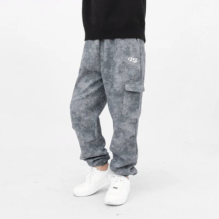 Kids’ Camouflage Cargo Sweatpants for Boys (Ages 4-13)-HighTouch