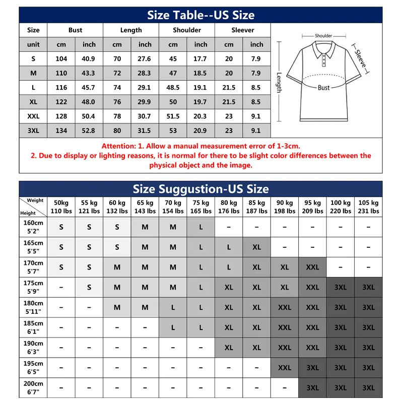 Lightweight Men’s Summer Polo – Breathable, Button-Collar Casual Top-HighTouch