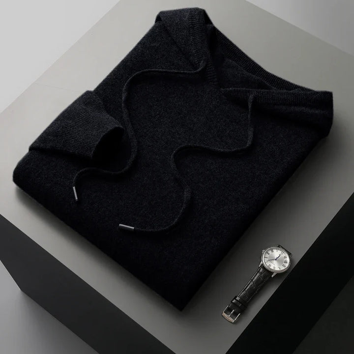 Men's Merino Wool Hoodie – Warm & Breathable