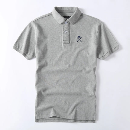 Breathable Camo Polo Tee – Summer Short-Sleeve Casual Men’s