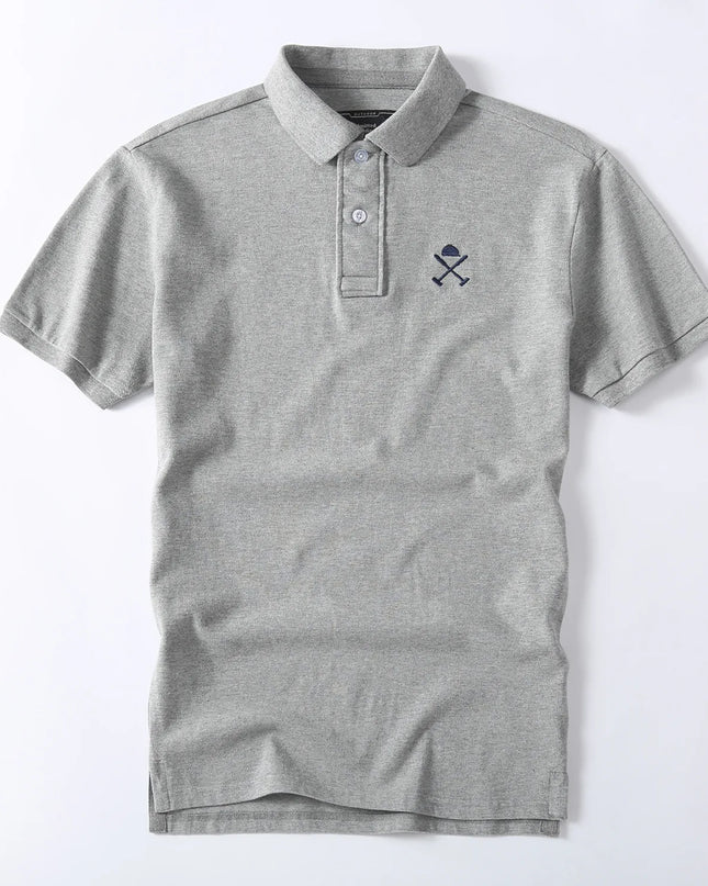 Breathable Camo Polo Tee – Summer Short-Sleeve Casual Men’s
