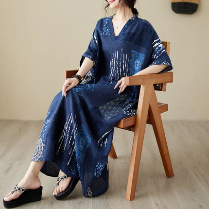 Bohemian Ethnic Summer Dress – Vintage Loose Streetwear