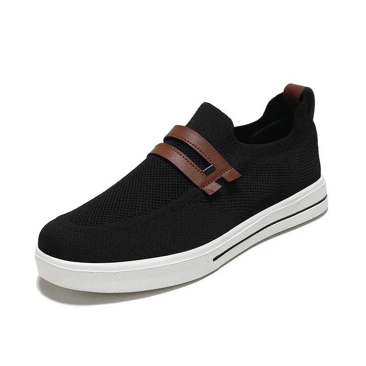 Men’s Breathable Mesh Slip-On Sneakers for Walking
