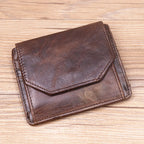 Genuine Cowhide Leather Wallet UK-HighTouch