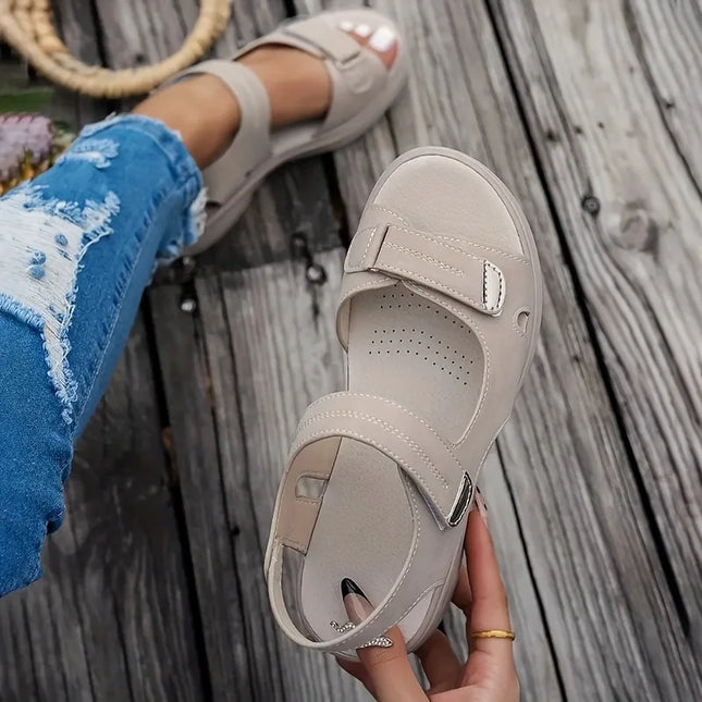Women’s Lightweight Non‑Slip Wedge Sandals – Plus Size Beach Platform