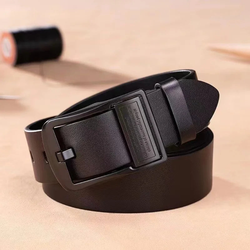 Luxury Cowhide Leather Belt for Men