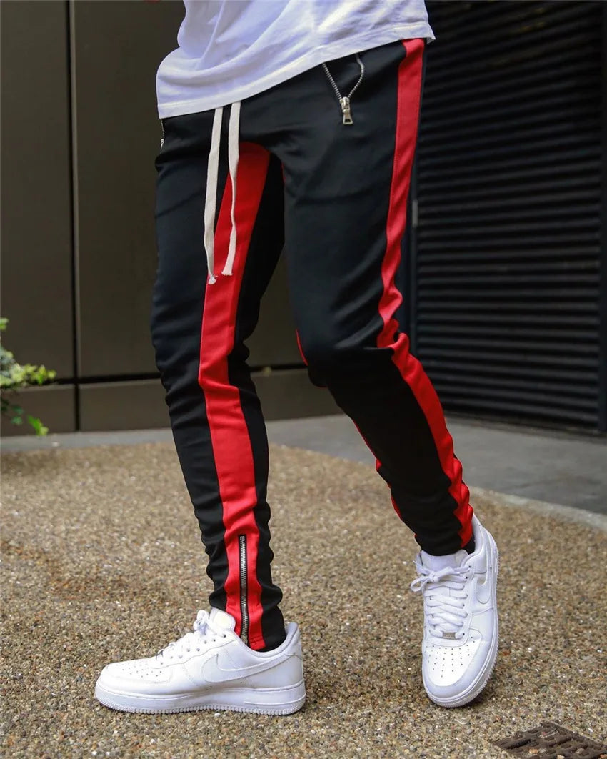 Men’s Slim Jogger Pants – Casual Gymwear with Elastic Waist-HighTouch