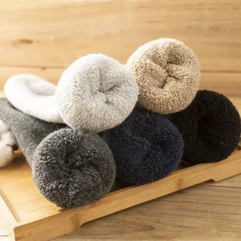 Premium Wool Socks 3 Pack – Warm & Soft