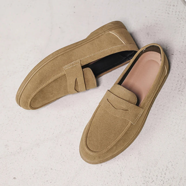 Lightweight Breathable Soft-Sole Slip-On Loafers