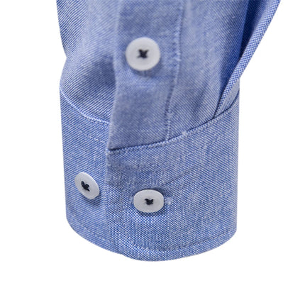 AIOPESON Men’s Cotton Oxford Shirt