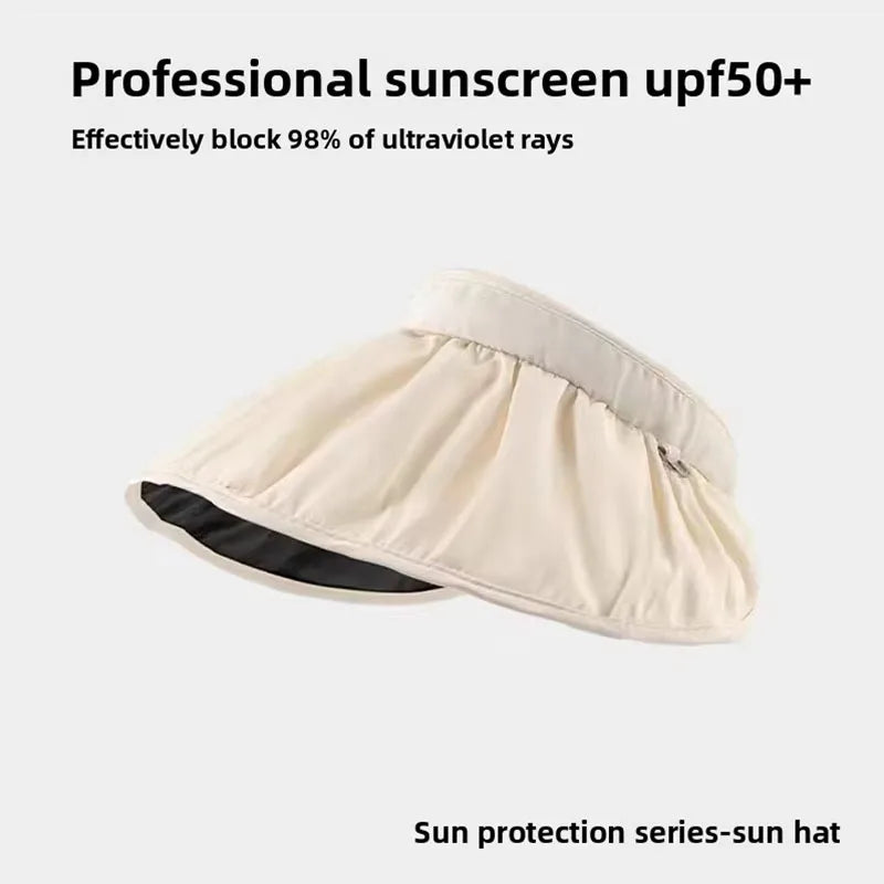 Foldable Wide-Brim UV Sun Hat