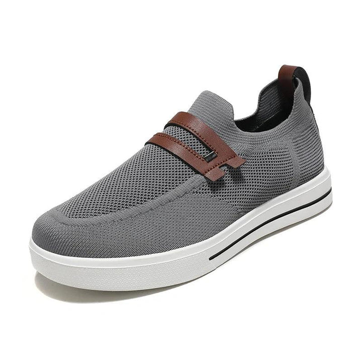 Men’s Breathable Mesh Slip-On Sneakers for Walking