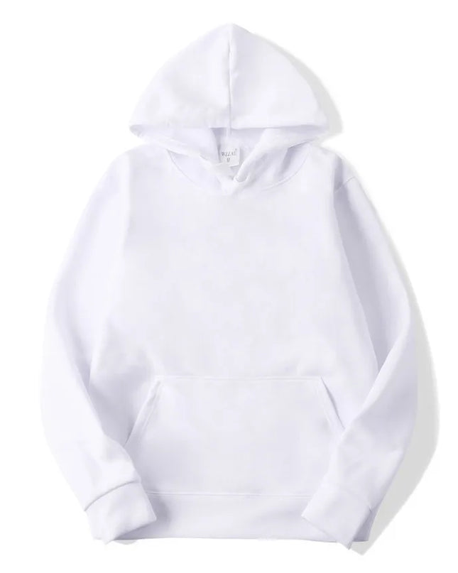 Unisex Solid-Colour Hoodie