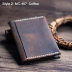 Handmade Leather Card Holder-HighTouch