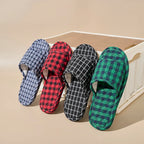 Soft Fabric Non-Slip House Slippers Women-HighTouch