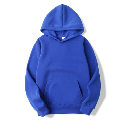 Unisex Solid-Colour Hoodie