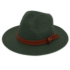 Breathable Straw Panama Sun Hat-HighTouch