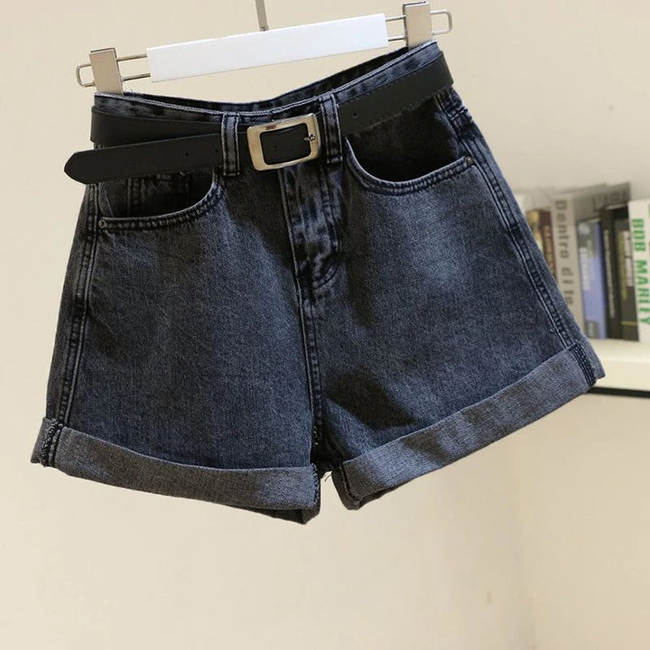 Classic Wide‑Leg Denim Shorts – Effortless, Everyday Cool-HighTouch
