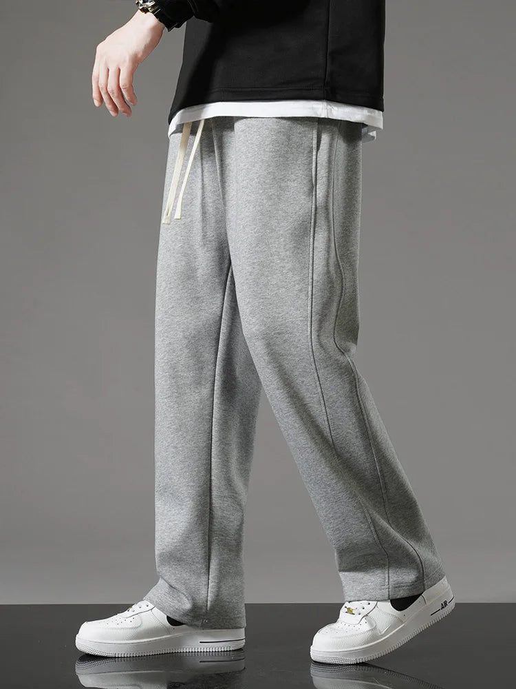 Men’s Wide-Leg Track Pants-HighTouch